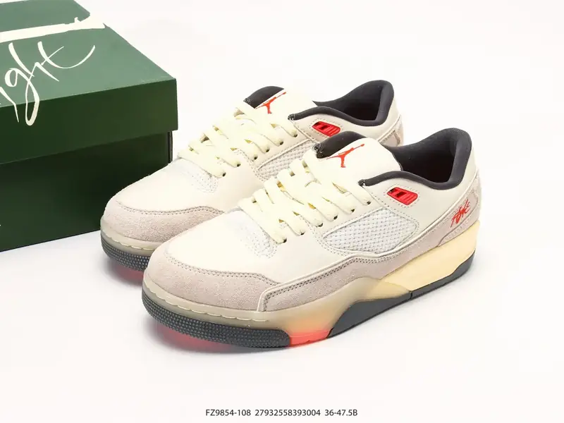 Air Jordan Baskets de basketball Rétro Antidérapant Résistant FZ9854-108 #27932558393004